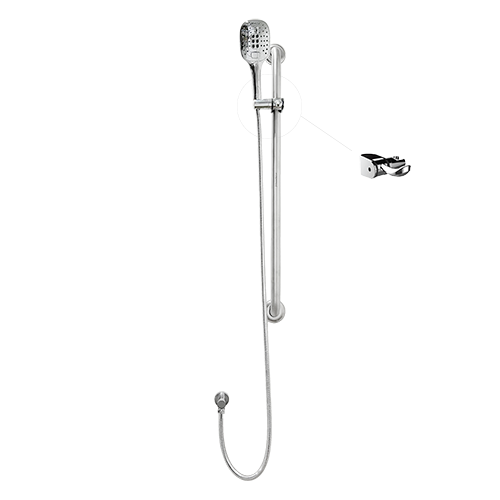 Living 3 Function Grab Rail Shower Set 900mm Stainless Steel 3Star [198273]