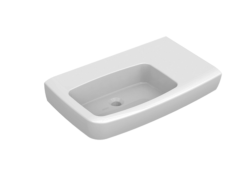 Lucca Shelf Basin (Right Hand) 750X470 0 Tap Hole (No Overflow) w/Chrome Pop Up Waste [198767]