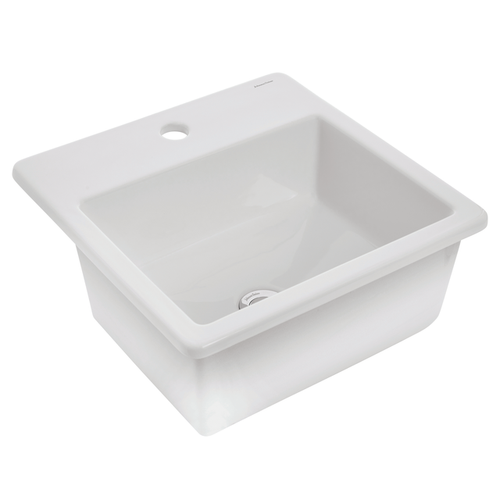 Basin Quado Square Vanity 420X420 1 Tap Hole Pop Up [198826]