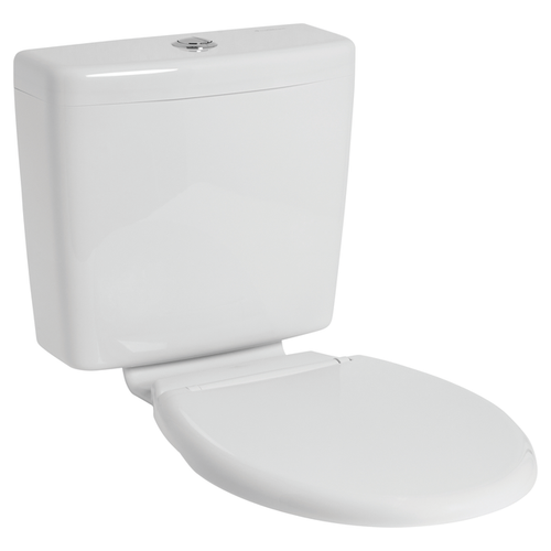Windsor Plastic Cistern With Seat & Link 4Star White [198620]