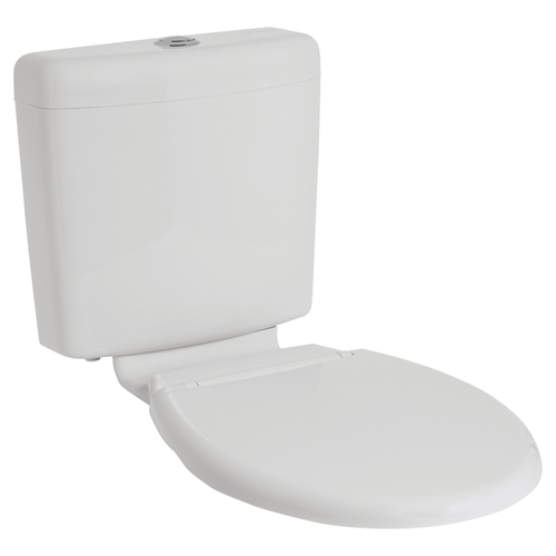 Mode Ii Plastic Cistern With Seat & Link 4Star White [198621]