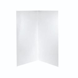 Standard Shower Wall  3-Sided 900mm x 900mm x 900mm (Suits Only Flinders SMC & Kimberley Acrylic bases) White [133864]