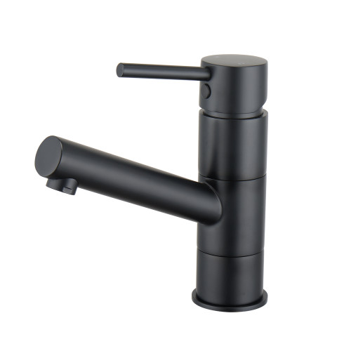 Projix MK2 HOB Swivel Pin Lever Basin Mixer Black 4Star [190392]