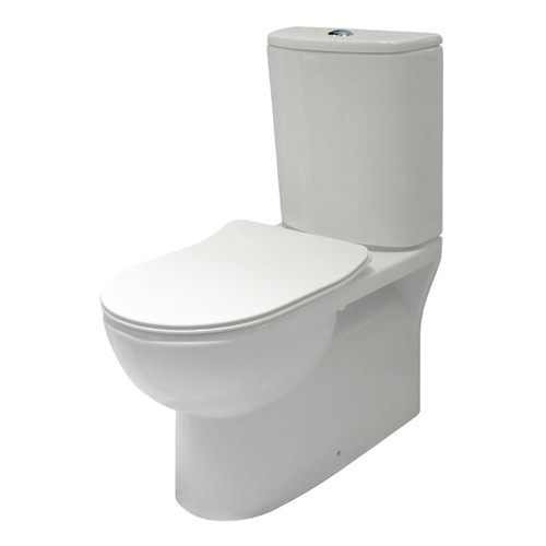 Suite Atlanta Back-to-Wall Rimless Slim Seat White 4Star [194382]