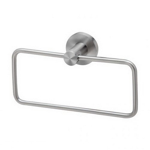 Radii Hand Towel Holder with Round Plate Stainless Steel [199302]