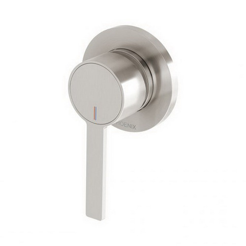 Lexi MKII Wall Bath or Shower Mixer Brushed Nickel [199175]