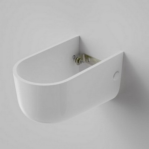 Opal Sole Wall Basin Shroud 203mm x 190mm Vitreous China White [192271]