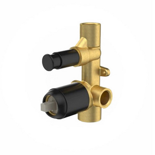 Luna Bath / Shower Mixer with Diverter Body Kit Black [194648]