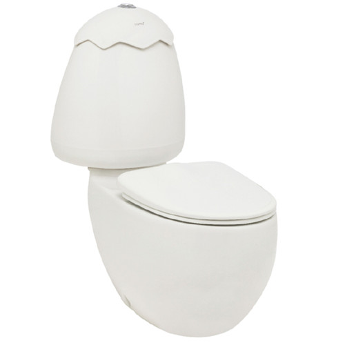 Johnson Suisse Egg Junior Toilet Suite with White Cistern Lid [198594]