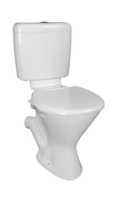 Mode Link Toilet Suite P Trap with Plastc Cistern 4Star White [201247]