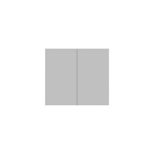 Gloss Silk Mirror Shaving Cabinet Bay 800mm x 900mm 2 Door [121527]