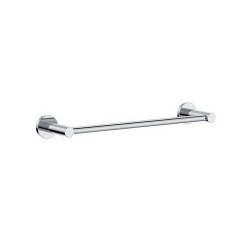 Round Single Towel Rail 300mm Chrome [156485]