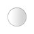 Alora Round Mirror 700mm Matte Black [166309]
