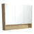 Mirror Cabinet w/Display Shelf 1200mm Scandi Oak [169172]