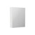 Pencil Edge Mirror Cabinet 600mm x 720mm Gloss White [169153]