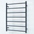 Radiant Australia Round Heated Towel Ladder 85W 7 Bar 600 x 800mm Matte Black Right Hand Wired [190549]