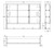 Mirror Cabinet w/Display Shelf 1200mm Satin White [191581]