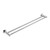 Mecca Towel Rail Double 600mm Chrome [194772]