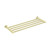 Mecca Towel Rack (630W 217D) Brushed Gold [194786]