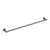 Mecca Towel Rail Single 800mm Gunmetal [194800]