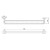 Festival Towel Rail Double 760mm Chrome [199272]
