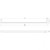Gloss Towel Rail Single 800mm Brushed Nickel [199283]