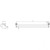 Nostalgia Towel Rail Double 760mm Brushed Nickel [199288]