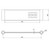 Vivid Slimline Metal Shelf Brushed Nickel [199319]