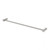 Vivid Slimline Towel Rail Single 600mm Brushed Nickel [199321]