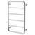 Vivid Slimline Towel Ladder 4Bar 800mm x 500mm Chrome [199326]