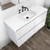 Sarah Crystal Pure 900 Semi-Inset Basin-Top + Edge Industrial Cabinet Wall-Hung 2 Door 2 Right Drawer 1 Tap Hole [165904]