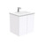Vanessa 600 Poly-Marble Moulded Basin-Top + Fingerpull Gloss White Cabinet Wall-Hung 1 Tap Hole [197868]