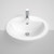 Venecia Semi Recessed Vanity Basin White 1 Tap Hole [060377]