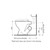Concorde Skew Right Hand Trap Pan (No Seat & No Cistern) 6/3L White 3Star [061889]