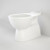 Caravelle Close Coupled Pan SNV (No Seat & No Cistern) 4.5/3L White 4Star [062050]