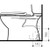 Caravelle Close Coupled Pan SNV (No Seat & No Cistern) 4.5/3L White 4Star [062050]