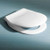 Trident Toilet Seat Double Flap White [064432]