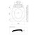 Trident Toilet Seat Double Flap Ivory [064433]