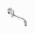 Round Swivel Bath Outlet Chrome [165167]