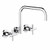 Cross Wall Sink Set Chrome 4Star [165171]