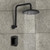 Koko Wall Bath/Shower Mixer Matte Black [165826]