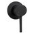 Hustle Round Plate Wall Bath / Shower Mixer Matte Black [169305]