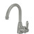 Eleanor Gooseneck Basin Mixer Brushed Nickel 5Star [169615]