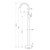 Dolce Bath Mixer Floormount Free Standing Matte Black [195185]