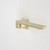 Urbane II Swivel Bath Outlet Square Cover Plate 220mm Spout Brushed Brass [196298]