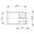 Bath or Shower Mixer 39mm Body Extension 25mm Matte Black [199211]