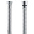 Stainless Steel Shower Hose Single Wound 1 Connection 1500mm Chrome [044192]