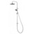 Kiri Satinjet Exposure Rail/Hand Shower 50-750mm 3Star Chrome [120456]