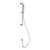 Dolce Shower Rail with Slim Hand Shower 4Star Chrome [181281]