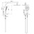 Celia 2-in-1 Twin Shower Set 3Star Chrome [195094]